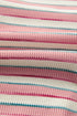 Colorblock Striped Patchwork Henley Pullover Top Exposed-Seam Drop-Shoulder